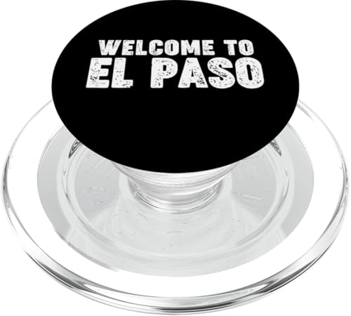 Welcome to El Paso PopSockets PopGrip für MagSafe Welcome to El Paso PopSockets PopGrip für MagSafe von Welcome to My City Tees
