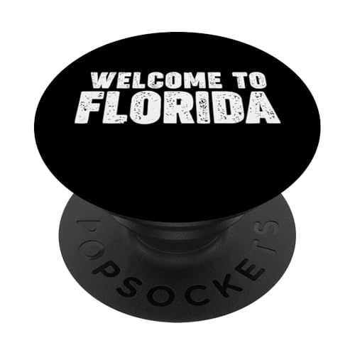 Welcome to Florida PopSockets Klebender PopGrip Welcome to Florida PopSockets Klebender PopGrip von Welcome to My City Tees
