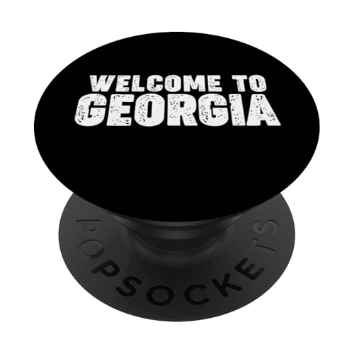 Welcome to Georgia PopSockets Klebender PopGrip Welcome to Georgia PopSockets Klebender PopGrip von Welcome to My City Tees