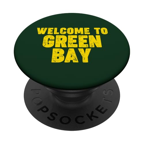 Welcome to Green Bay PopSockets Klebender PopGrip Welcome to Green Bay PopSockets Klebender PopGrip von Welcome to My City Tees