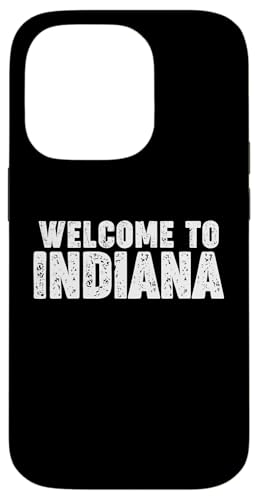 Welcome to Indiana Hülle für iPhone 14 Pro Welcome to Indiana Hülle für iPhone 14 Pro von Welcome to My City Tees
