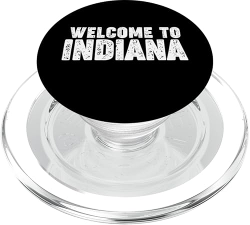Welcome to Indiana PopSockets PopGrip für MagSafe Welcome to Indiana PopSockets PopGrip für MagSafe von Welcome to My City Tees