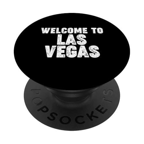 Welcome to Las Vegas PopSockets Klebender PopGrip Welcome to Las Vegas PopSockets Klebender PopGrip von Welcome to My City Tees