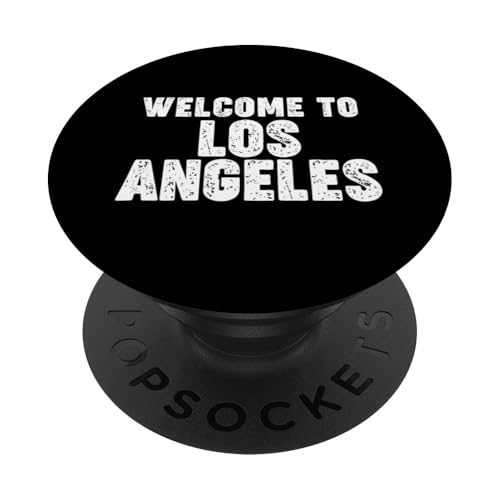 Welcome to Los Angeles PopSockets Klebender PopGrip Welcome to Los Angeles PopSockets Klebender PopGrip von Welcome to My City Tees