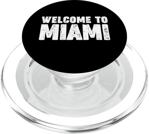 Welcome to Miami PopSockets PopGrip für MagSafe Welcome to Miami PopSockets PopGrip für MagSafe von Welcome to My City Tees