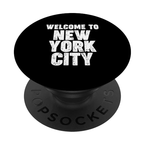 Welcome to New York City PopSockets Klebender PopGrip Welcome to New York City PopSockets Klebender PopGrip von Welcome to My City Tees