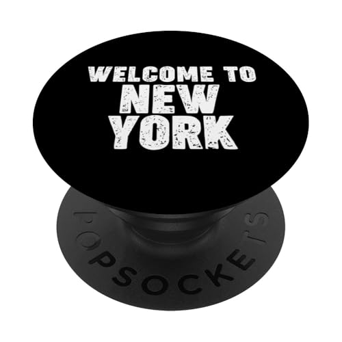 Welcome to New York PopSockets Klebender PopGrip Welcome to New York PopSockets Klebender PopGrip von Welcome to My City Tees