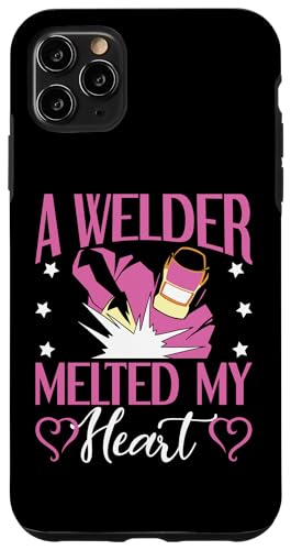 Ein Schweißer hat mein Herz zum Schmelzen gebracht Hülle für iPhone 11 Pro Max Ein Schweißer hat mein Herz zum Schmelzen gebracht Hülle für iPhone 11 Pro Max von Welder And Metalworking Designs For Locksmiths
