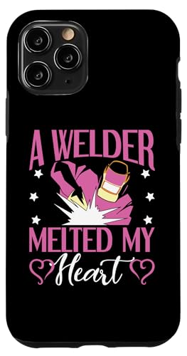 Ein Schweißer hat mein Herz zum Schmelzen gebracht Hülle für iPhone 11 Pro Ein Schweißer hat mein Herz zum Schmelzen gebracht Hülle für iPhone 11 Pro von Welder And Metalworking Designs For Locksmiths