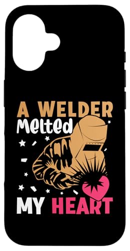 Ein Schweißer hat mein Herz zum Schmelzen gebracht Hülle für iPhone 16 von Welder And Metalworking Designs For Locksmiths