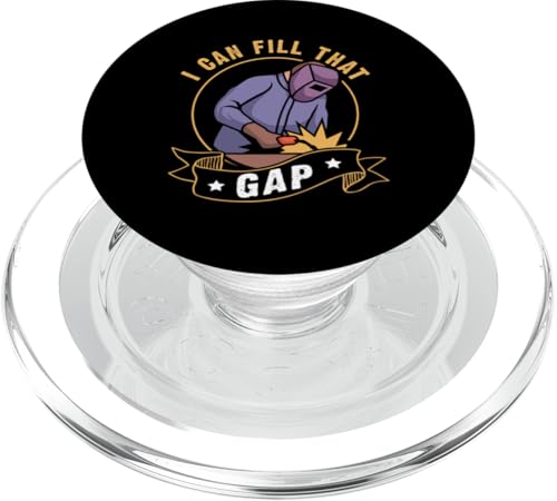 Ich kann diese Lücke für einen Schweißer füllen PopSockets PopGrip für MagSafe Ich kann diese Lücke für einen Schweißer füllen PopSockets PopGrip für MagSafe von Welder And Metalworking Designs For Locksmiths