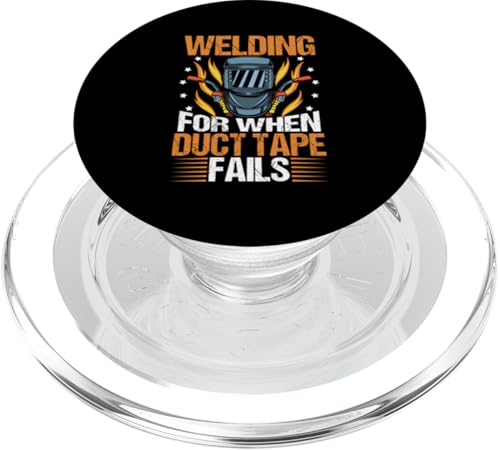 Schweißen – wenn Klebeband ausfällt PopSockets PopGrip für MagSafe Schweißen – wenn Klebeband ausfällt PopSockets PopGrip für MagSafe von Welder And Metalworking Designs For Locksmiths