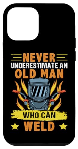 Unterschätzen Sie niemals einen alten Mann, der schweißen kann Hülle für iPhone 12 mini Unterschätzen Sie niemals einen alten Mann, der schweißen kann Hülle für iPhone 12 mini von Welder And Metalworking Designs For Locksmiths