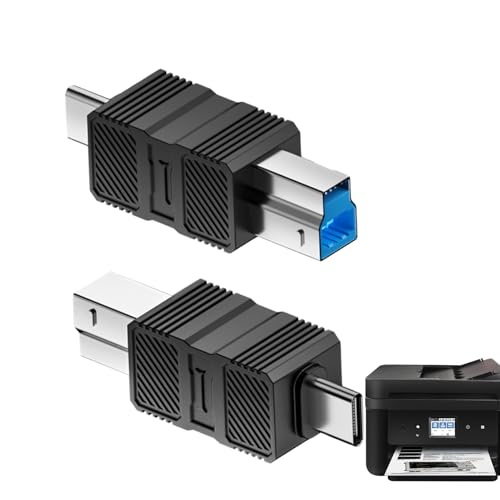Weldphur Festplatten Adapter,USB-auf-B-3.0-Datenverlängerungsadapter - Plug & Play Verbindung für Scanner Laptop Tablet Festplatten Hub & Dockingstation Weldphur Festplatten Adapter,USB-auf-B-3.0-Datenverlängerungsadapter - Plug & Play Verbindung für Scanner Laptop Tablet Festplatten Hub & Dockingstation von Weldphur