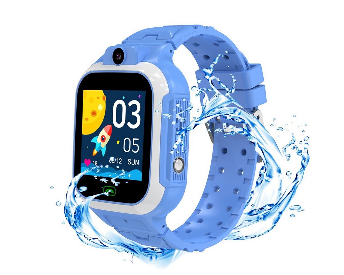Welikera 1,44 Zoll 4G Kinder Smartwatch mit GPS-Ortung,Videoanrufen,500mAh Smartwatch von Welikera