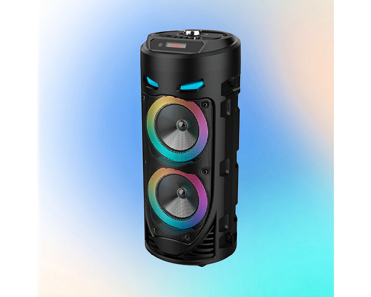 Welikera Bluetooth-Lautsprecher, 166*166*410mm 5.0 Bluetooth mit Mikrofon Bluetooth-Lautsprecher von Welikera