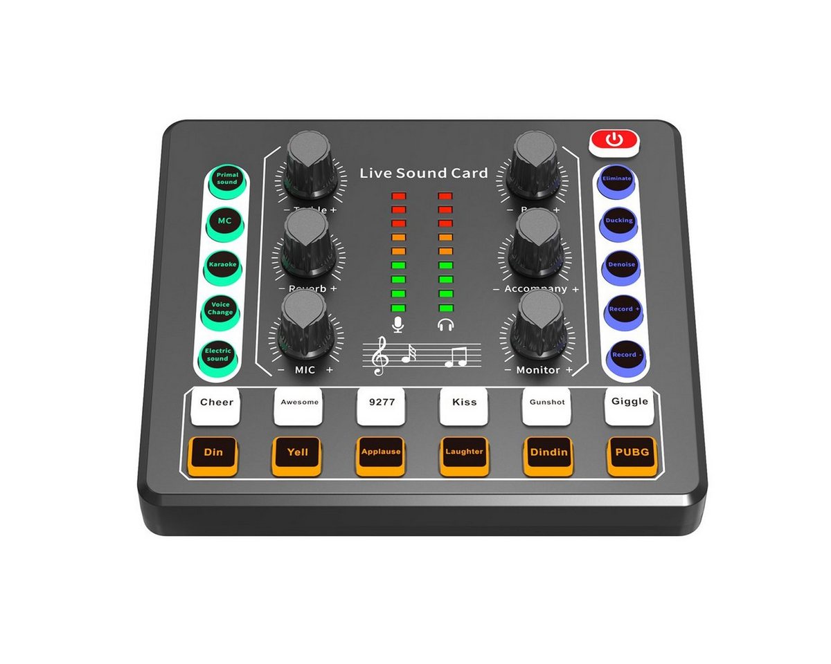 Welikera DJ Controller Audio Reverb, 1000mAh Intelligente Geräuschunterdrückung Bluetooth von Welikera