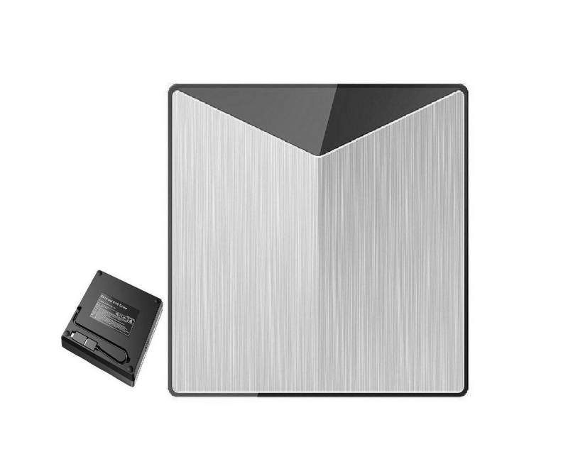 Welikera Externer DVD-Brenner, USB 3.0 Portable Unterstützung Windows, Mac DVD-Brenner (USB 3.0, Rauschunterdrückung, stoßfest, hohe Geschwindigkeit, Fehlerkorrektur) von Welikera