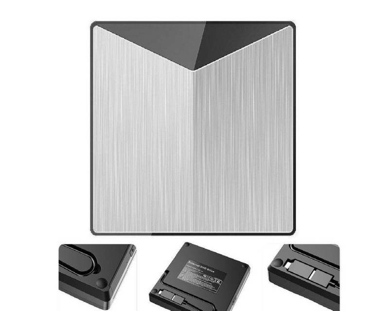 Welikera Externer DVD-Brenner, USB 3.0 Portable Unterstützung Windows, Mac DVD-Brenner von Welikera