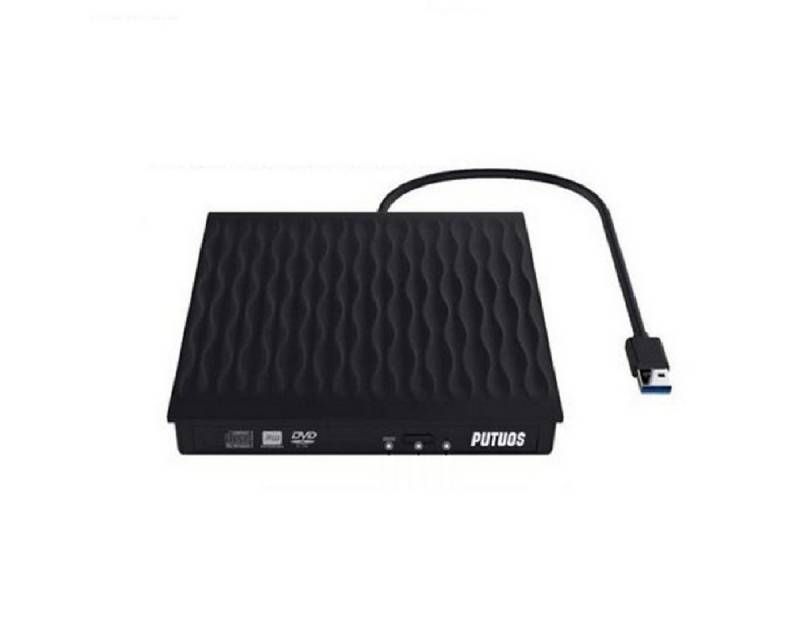 Welikera Externes CD-DVD-Laufwerk mit USB 3.0 und Typ-C-DVD-Brenner CD-Brenner von Welikera
