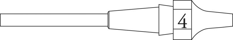 SPITZE XDS 5 - Entlötspitze XDS 5, 2,5 mm, rund, gerade von Weller