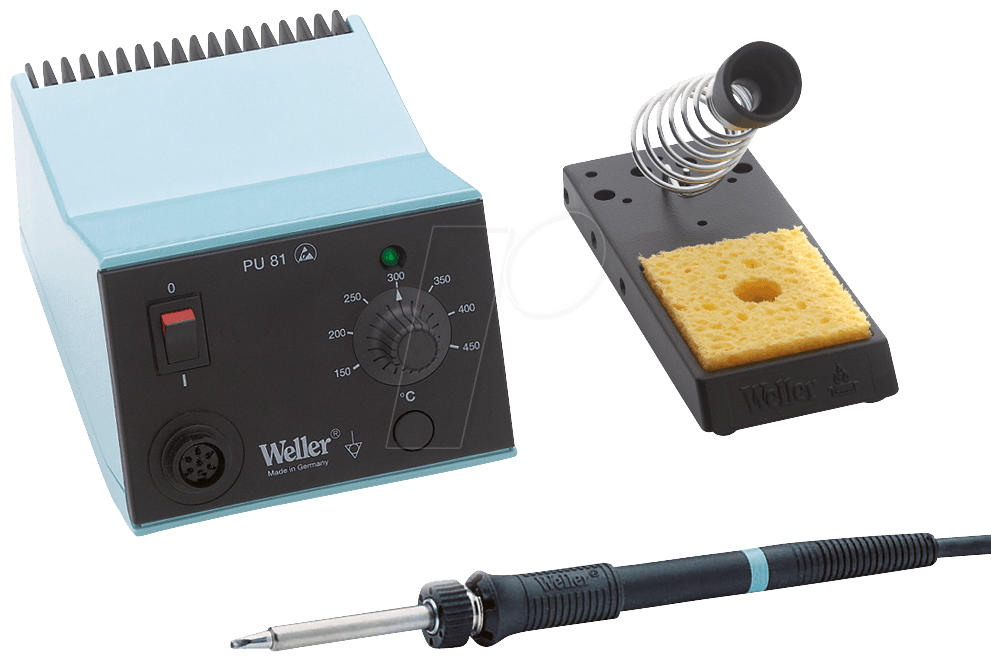 WELLER WS 81 - Lötstation, WS 81 Set, 80 W, 1-Kanal, ESD WELLER WS 81 - Lötstation, WS 81 Set, 80 W, 1-Kanal, ESD von Weller