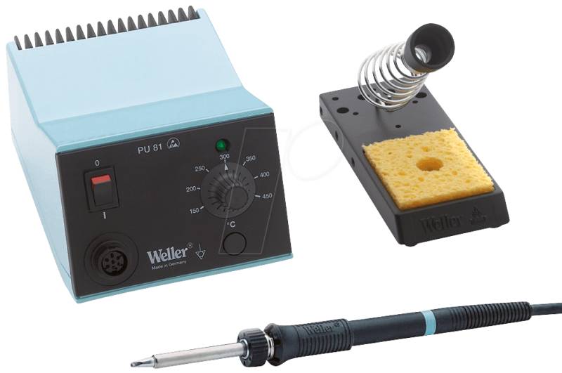 WELLER WS 81 - Lötstation, WS 81 Set, 80 W, 1-Kanal, ESD von Weller