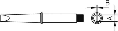 Weller 4CT5A7-1 Lötspitze Meißelform, gerade Spitzen-Größe 1.6mm Inhalt 1St. von Weller