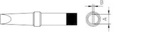 Weller 4PTH7-1 Lötspitze Spitzform Spitzen-Größe 0.8mm Inhalt 1St. Weller 4PTH7-1 Lötspitze Spitzform Spitzen-Größe 0.8mm Inhalt 1St. von Weller