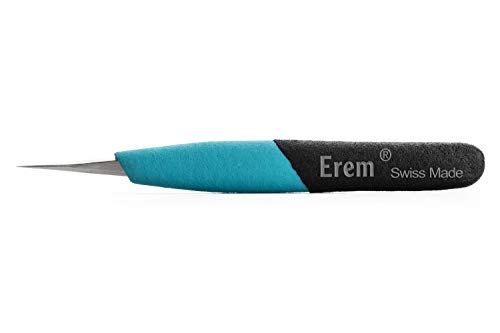 Weller Erem E3CSA Ergonomische Präzisionspinzette mit Langen Geraden Feinen Spitzen von Weller