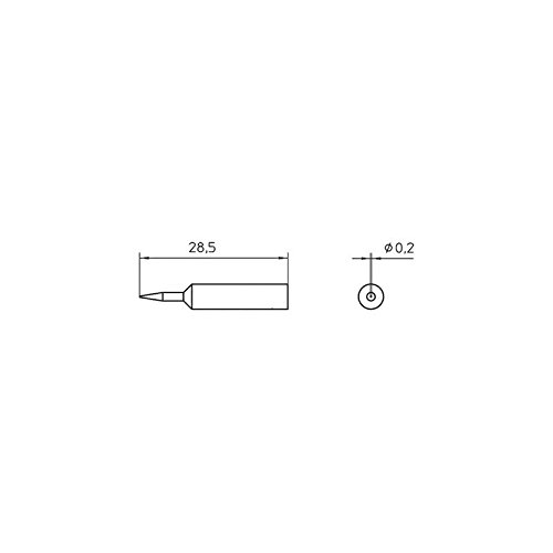 Weller T0054485299 Lötspitze für Lötkolben, 65 W von Weller