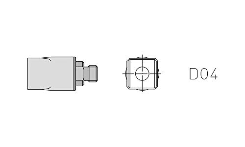 Weller T0058727779 Heißluftdüse und Vorheiz für Hap 1 von Weller