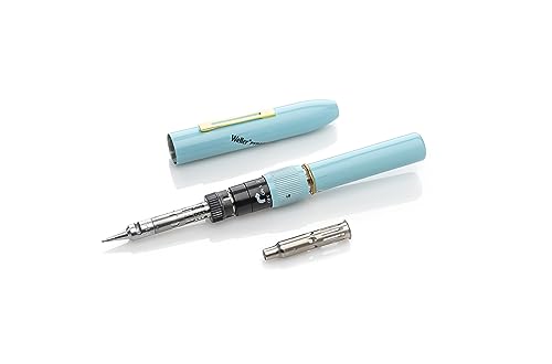 Weller T0151618199 Pyropen Junior Mini Butan Gaslötkolben, mit Extra Heißluftspitze von Weller