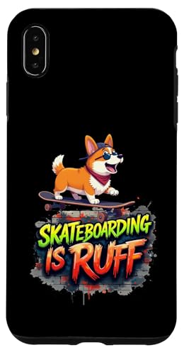 Lustiges Skateboard-Geschenk für walisische Corgi-Hundebesitzer Hülle für iPhone XS Max Lustiges Skateboard-Geschenk für walisische Corgi-Hundebesitzer Hülle für iPhone XS Max von Welsh Corgi Fun Designs