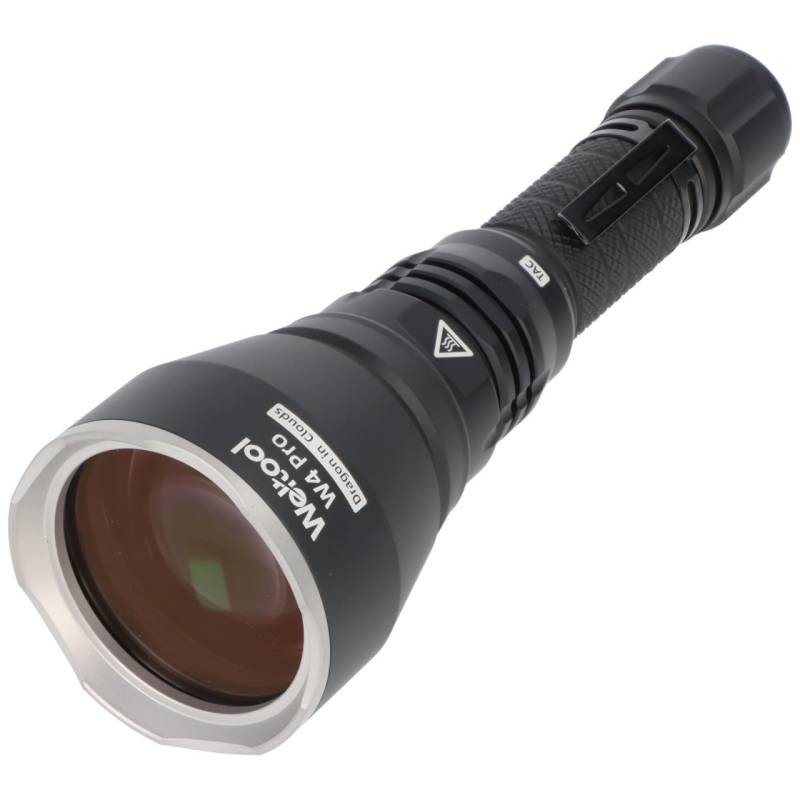 Weltool W4 Pro TAC LEP-Laserlampe, taktische Version, 568 Lumen, Reichweite bis zu 3.395 Metern, inkl. 21700 Li-Ion Akku von Weltool