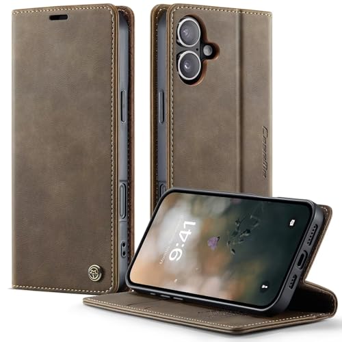 WenBaby CaseMe Handyhülle für iPhone 12 Pro Max Hülle Premium Nubukleder PU Lederhülle Klapphülle【RFID Schutz】 Kartenfach Standfunktion Schutzhülle Flip Case Wallet Tasche Cover,Kaffee WenBaby CaseMe Handyhülle für iPhone 12 Pro Max Hülle Premium Nubukleder PU Lederhülle Klapphülle【RFID Schutz】 Kartenfach Standfunktion Schutzhülle Flip Case Wallet Tasche Cover,Kaffee von WenBaby