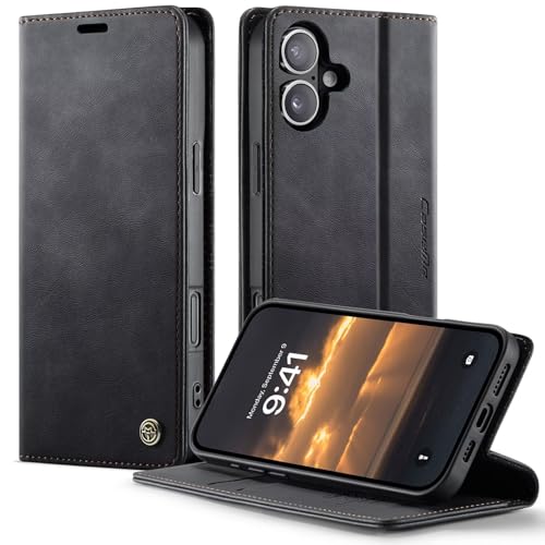 CaseMe Handyhülle für iPhone 14 Pro Max Hülle Premium Nubukleder PU Lederhülle Klapphülle【RFID Schutz】 Kartenfach Standfunktion Schutzhülle Flip Case Wallet Tasche Cover,Schwarz CaseMe Handyhülle für iPhone 14 Pro Max Hülle Premium Nubukleder PU Lederhülle Klapphülle【RFID Schutz】 Kartenfach Standfunktion Schutzhülle Flip Case Wallet Tasche Cover,Schwarz von WenBaby