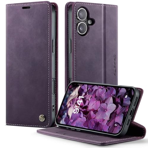 WenBaby CaseMe Handyhülle für iPhone 15 Pro Max Hülle Premium Nubukleder PU Lederhülle Klapphülle【RFID Schutz】 Kartenfach Standfunktion Schutzhülle Flip Case Wallet Tasche Cover,Lila WenBaby CaseMe Handyhülle für iPhone 15 Pro Max Hülle Premium Nubukleder PU Lederhülle Klapphülle【RFID Schutz】 Kartenfach Standfunktion Schutzhülle Flip Case Wallet Tasche Cover,Lila von WenBaby