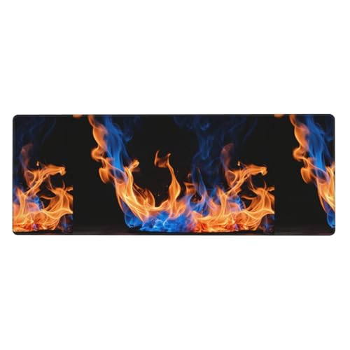 Blue Flame Tastaturunterlage, Büro-Schreibtischunterlage und Schreibblock sind die makellose Wahl für Arbeit und Unterhaltung Blue Flame Tastaturunterlage, Büro-Schreibtischunterlage und Schreibblock sind die makellose Wahl für Arbeit und Unterhaltung von WenDang