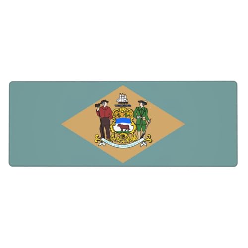 Die Flagge von Delaware Tastaturunterlage, Büro-Schreibtischunterlage und Schreibunterlage sind die makellose Wahl für Arbeit und Unterhaltung Die Flagge von Delaware Tastaturunterlage, Büro-Schreibtischunterlage und Schreibunterlage sind die makellose Wahl für Arbeit und Unterhaltung von WenDang