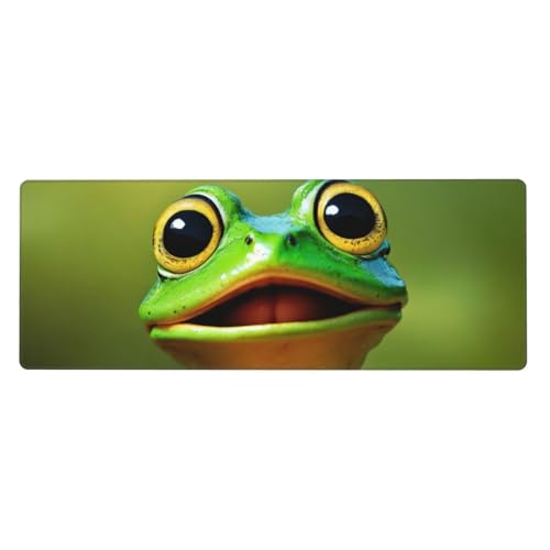 Green Frog Tastaturunterlage, Büro-Schreibtischunterlage und Schreibblock sind die makellose Wahl für Arbeit und Unterhaltung Green Frog Tastaturunterlage, Büro-Schreibtischunterlage und Schreibblock sind die makellose Wahl für Arbeit und Unterhaltung von WenDang