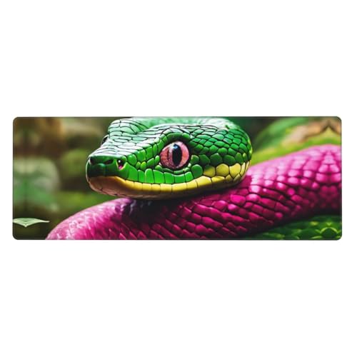 Green Snake Tastaturunterlage, Büro-Schreibtischunterlage und Schreibblock sind die makellose Wahl für Arbeit und Unterhaltung Green Snake Tastaturunterlage, Büro-Schreibtischunterlage und Schreibblock sind die makellose Wahl für Arbeit und Unterhaltung von WenDang