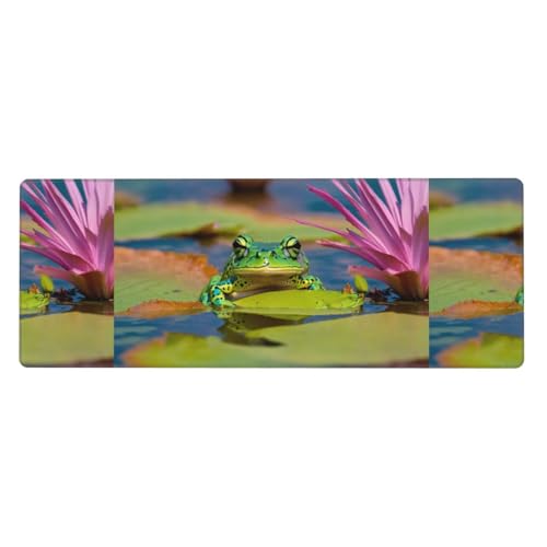 Niedliche Frosch-Tastaturunterlage, Büro-Schreibtischunterlage und Schreibunterlage sind die makellose Wahl für Arbeit und Unterhaltung Niedliche Frosch-Tastaturunterlage, Büro-Schreibtischunterlage und Schreibunterlage sind die makellose Wahl für Arbeit und Unterhaltung von WenDang