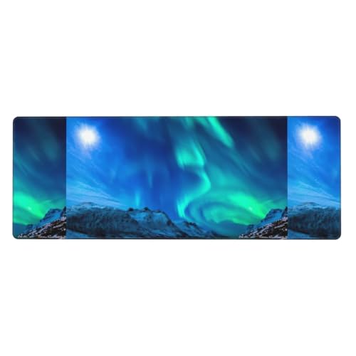 Northern Lights Tastaturunterlage, Büro-Schreibtischunterlage und Schreibblock sind die makellose Wahl für Arbeit und Unterhaltung Northern Lights Tastaturunterlage, Büro-Schreibtischunterlage und Schreibblock sind die makellose Wahl für Arbeit und Unterhaltung von WenDang