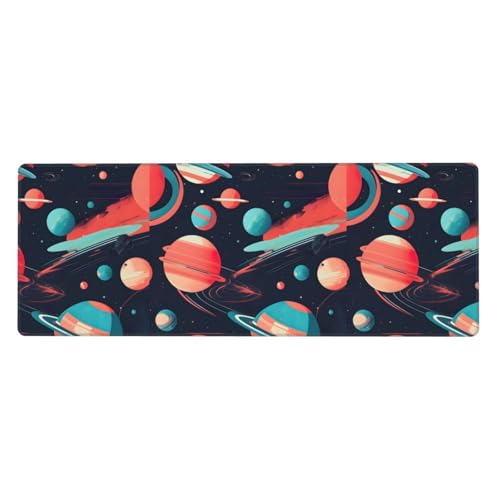 Space Planets Tastaturunterlage, Büro-Schreibtischunterlage und Schreibblock sind die makellose Wahl für Arbeit und Unterhaltung Space Planets Tastaturunterlage, Büro-Schreibtischunterlage und Schreibblock sind die makellose Wahl für Arbeit und Unterhaltung von WenDang