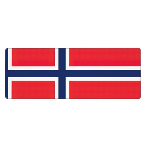 Tastaturunterlage mit norwegischer Flagge, Büro-Schreibtischunterlage und Schreibblock sind die makellose Wahl für Arbeit und Unterhaltung von WenDang
