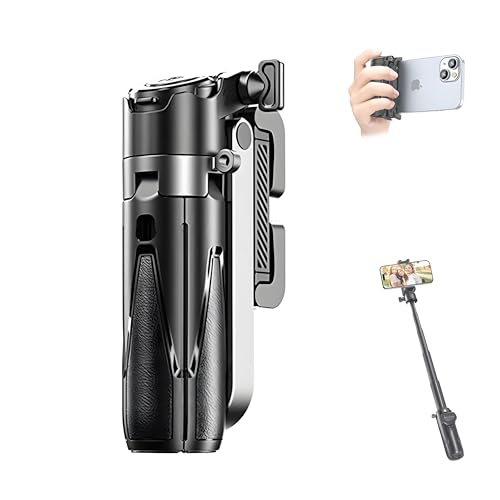 Wenbons Tragbares Telefonstativ Taschenformat Stick-Stativ,Stability einziehbares Stativ für iPhone mit kabelloser Abnehmbarer Fernbedienung, Live-Streaming, Videoaufnahme Wenbons Tragbares Telefonstativ Taschenformat Stick-Stativ,Stability einziehbares Stativ für iPhone mit kabelloser Abnehmbarer Fernbedienung, Live-Streaming, Videoaufnahme von Wenbones