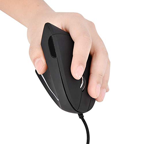 Ergonomische, optische USB-Maus, vertikale USB-Maus, für Linkshänder, universelle Gaming-Maus, lindert die Spannung des Handgelenks. von Wendry