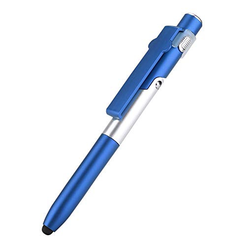 Stylus, Touchscreen Kapazitive Kugelschreiber mit LED-Licht für Tablet Stylus Pen, Kapazitiver Stylus Wird als Taschenlampe verwendet, Kapazitiver Pen mit Multifunktionskugelschreiber(Blau) von Wendry