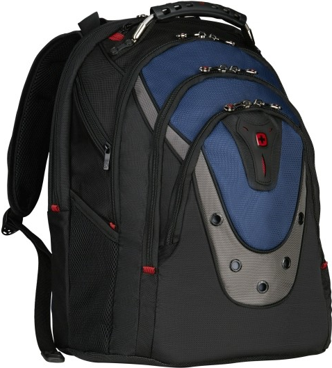 WENGER Ibex - Notebook Rucksack - 43.2 cm (17) - Schwarz, blau (600638) von Wenger